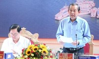 Phó Thủ tướng Trương Hòa Bình làm việc tại tỉnh Quảng Ninh 
